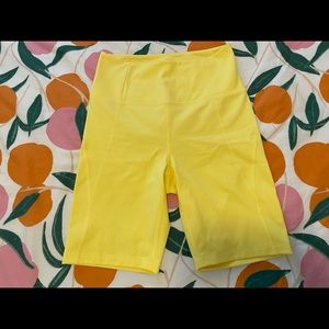 EUC Girlfriend Collective Small Lemon Bike Short